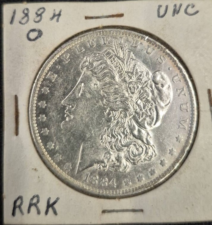 1884-O Morgan Silver Dollar Coin