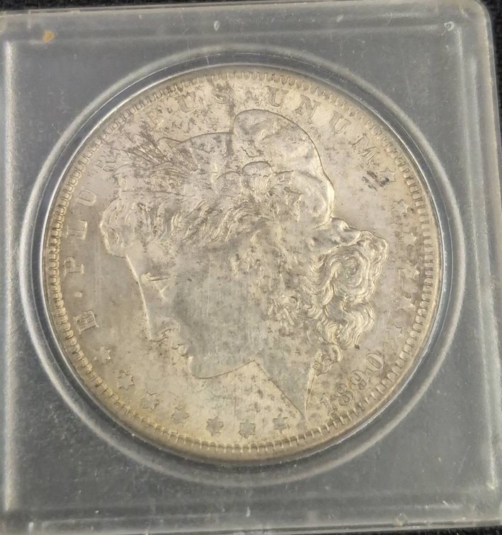 1890Morgan Silver Dollar Coin
