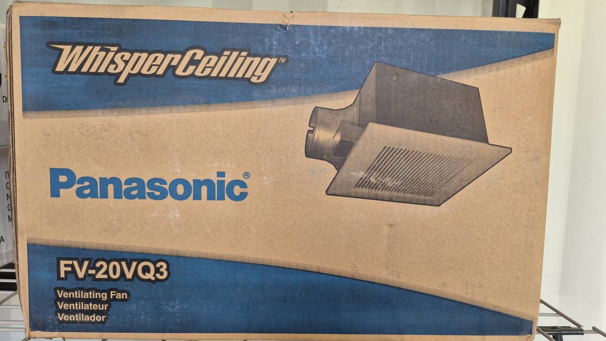 Panasonic FV-20VQ3 WhisperCeiling Vent Fan 190CFM