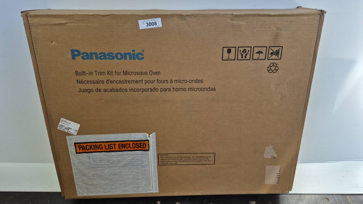 Panasonic Built-In Trim Kit for Microwave Oven