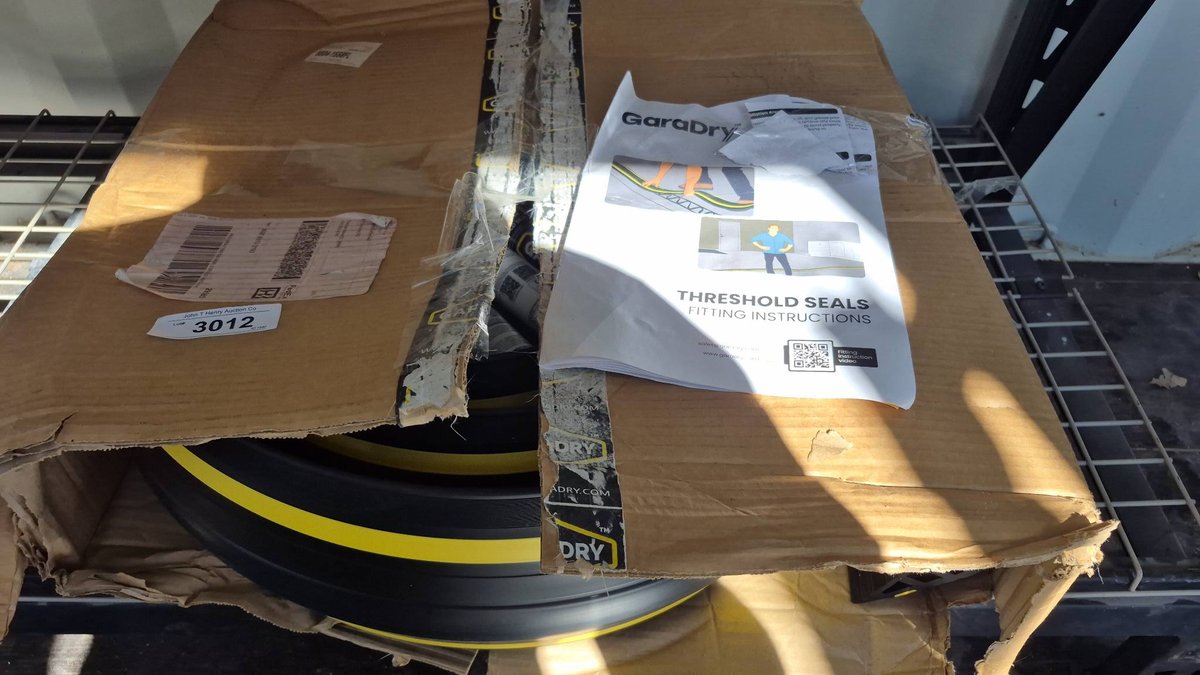 GaraDry Threshold Seals Kit with Adhesive