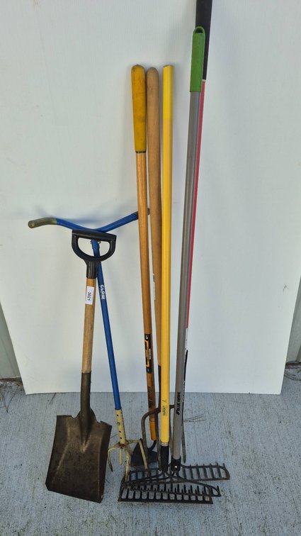 6 Garden Tools, Blue Hawk, Expert, Claw