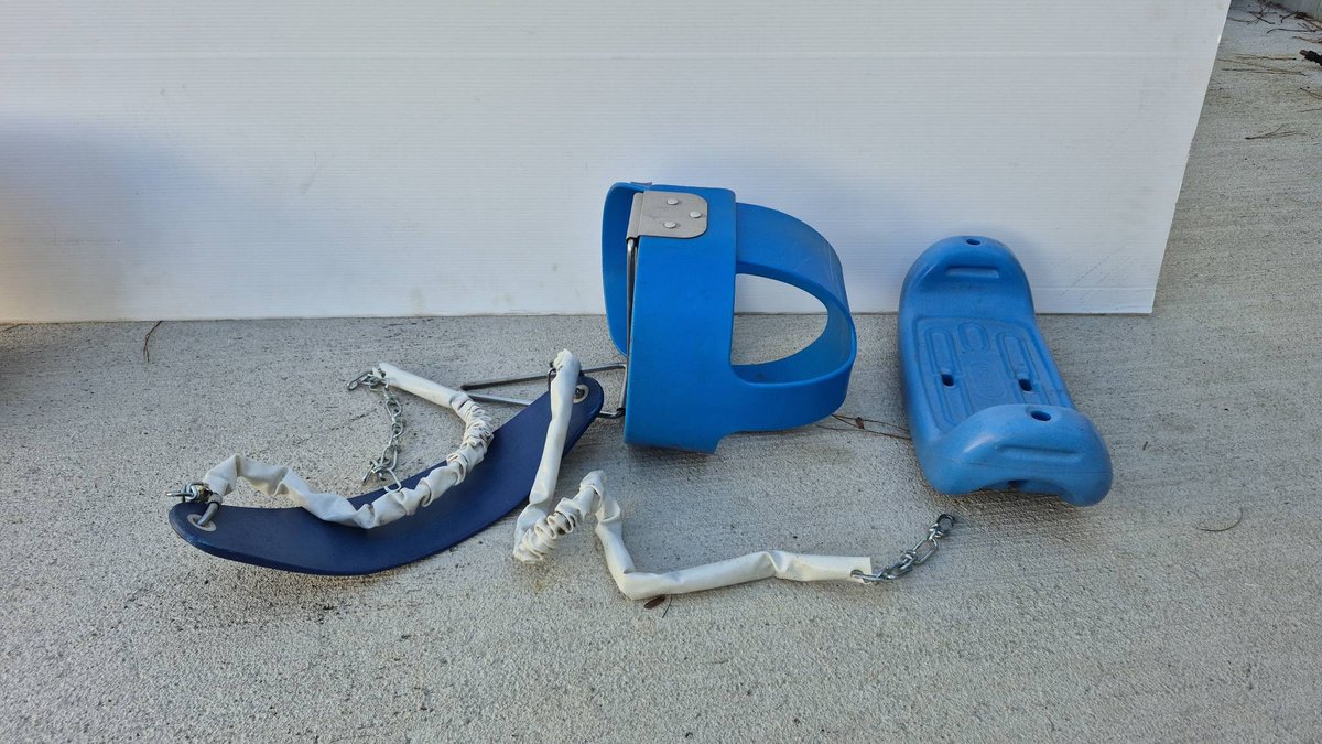 Little Tikes Playground Swing Set Parts Blue