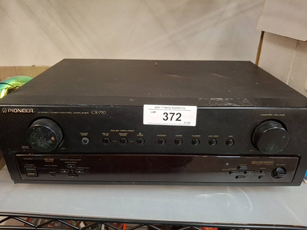 Pioneer CX-770 Stereo Tuner Control Amplifier
