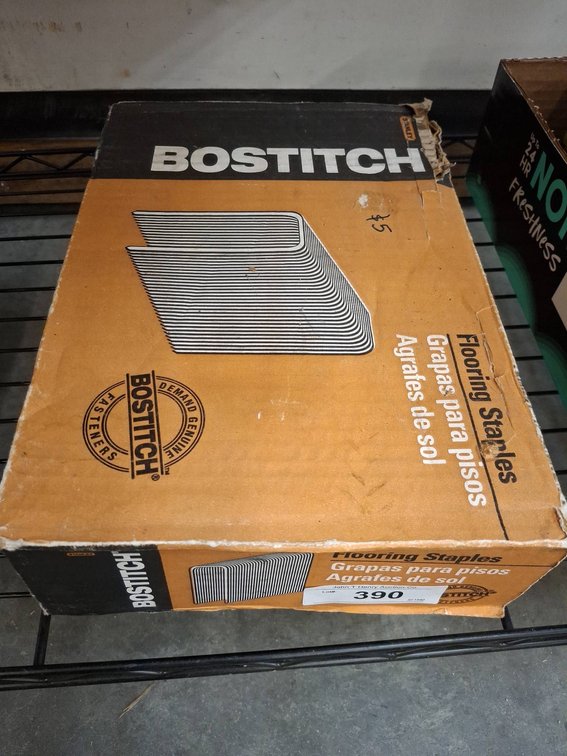 Bostitch Flooring Staples Box
