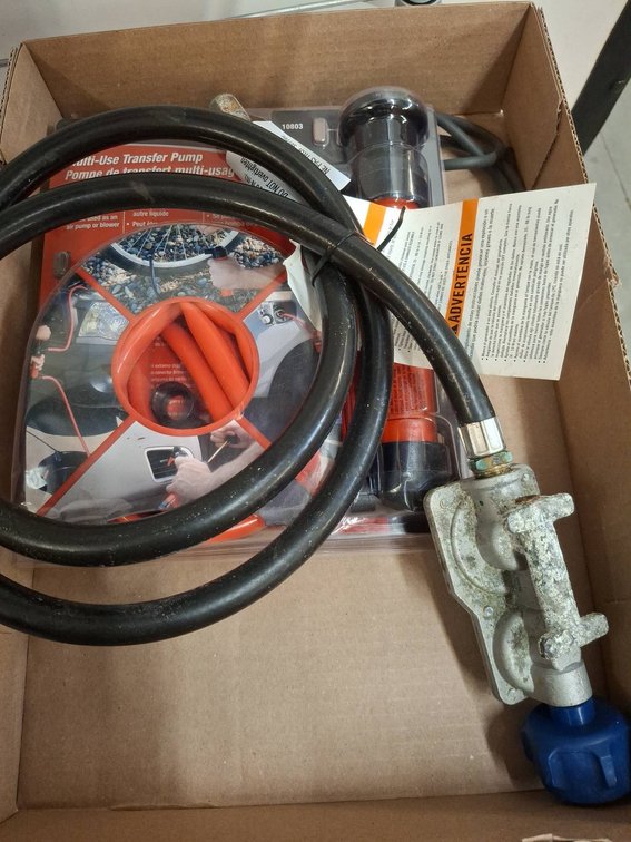 Multi-Use Transfer Pump With Hose & Adapter