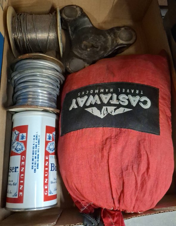 Castaway Travel Hammock and Miscellaneous Items