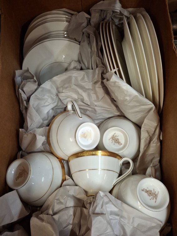 Royal Doulton Royal Gold China Tea Set