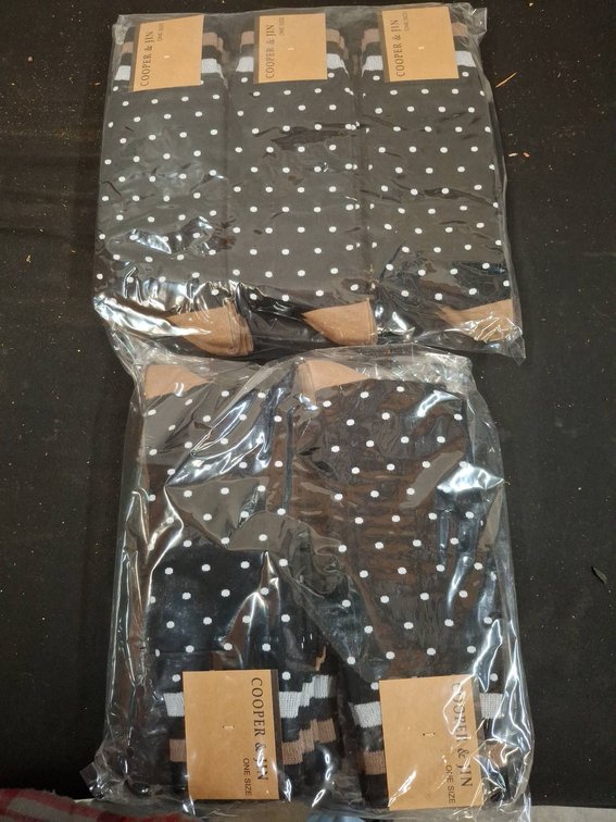 Cooper & Jin Lincoln Polka Dot Socks Pairs