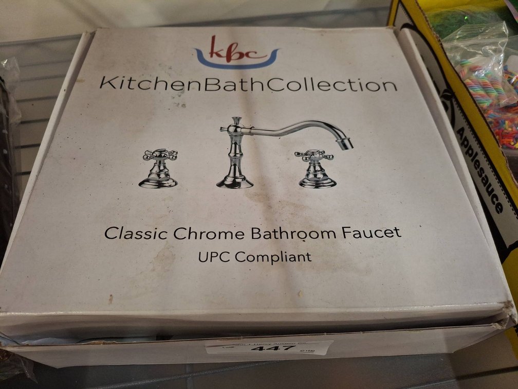 KBC Classic Chrome Bathroom Faucet Set