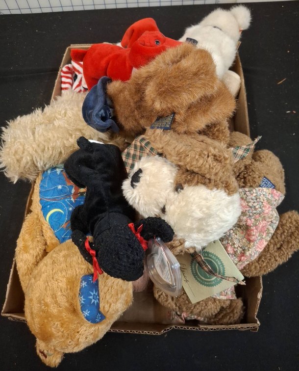 Plush Toys, B. Bean, TY Beanie Babies
