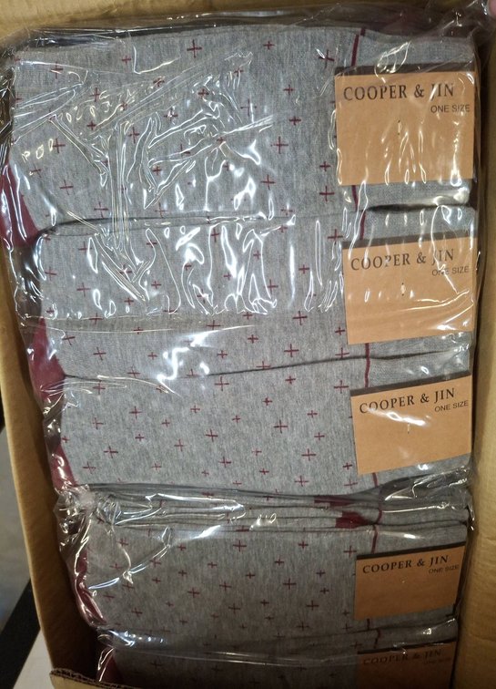 Cooper & Jin Fordham Socks, 120 Pairs, One Size