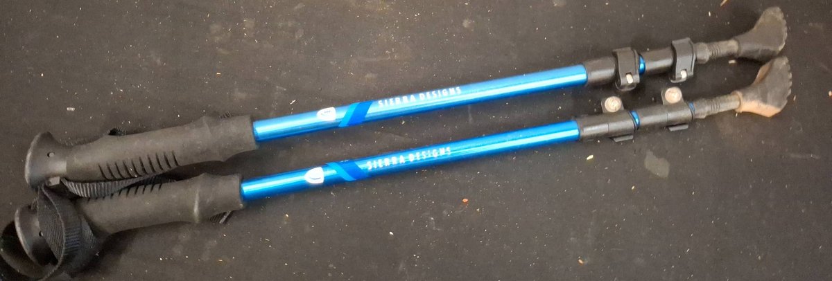 Sierra Designs Adjustable Trekking Poles Pair