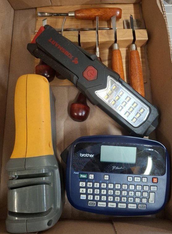 Brother P-touch Labeler, Tools, Sharpeners, Light
