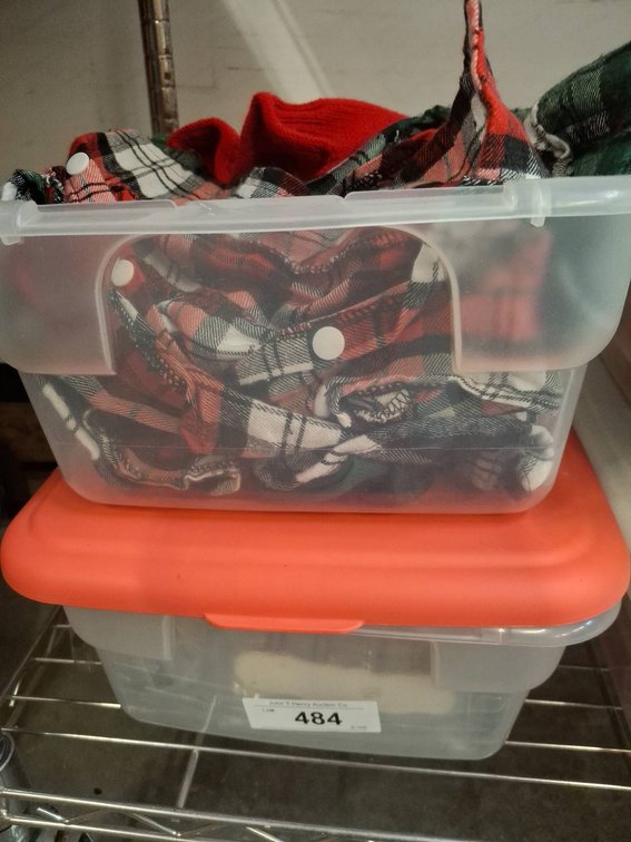 Dog Apparel & Christmas Decor Bin Assortment