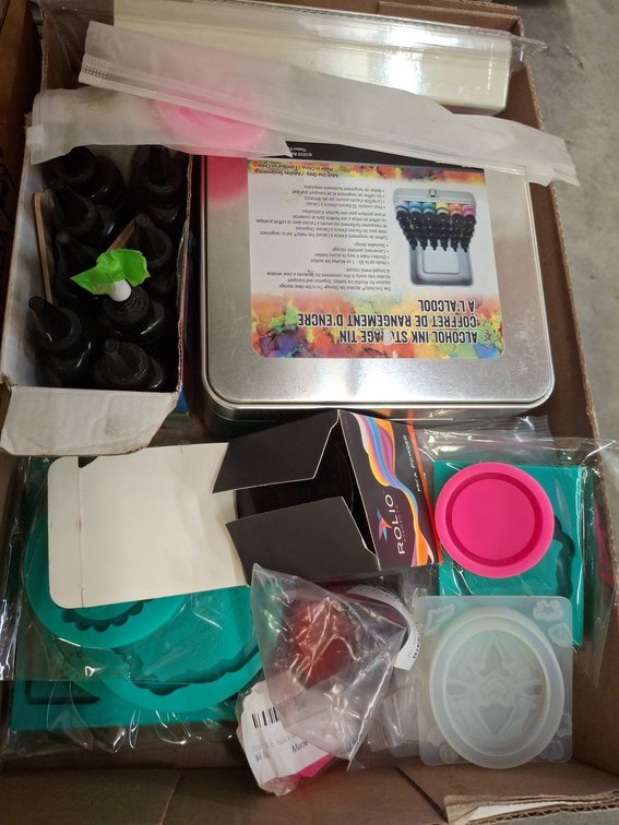 Alcohol Ink Storage Kit With Molds