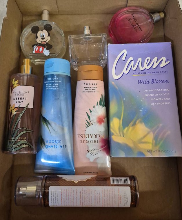 Perfume and Bath Product Lot