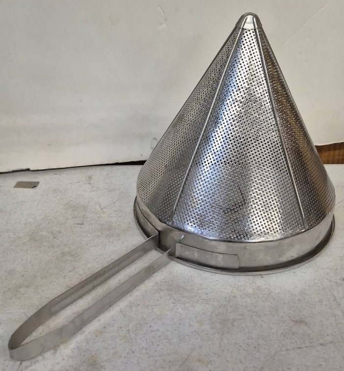 Adcraft CAP-12C Stainless Steel China Cap