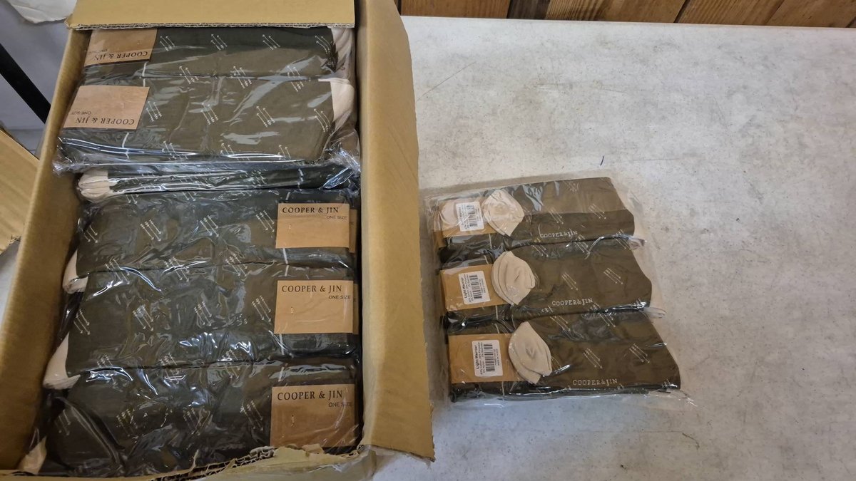 Cooper & Jin Light Warrior Socks Bulk Lot