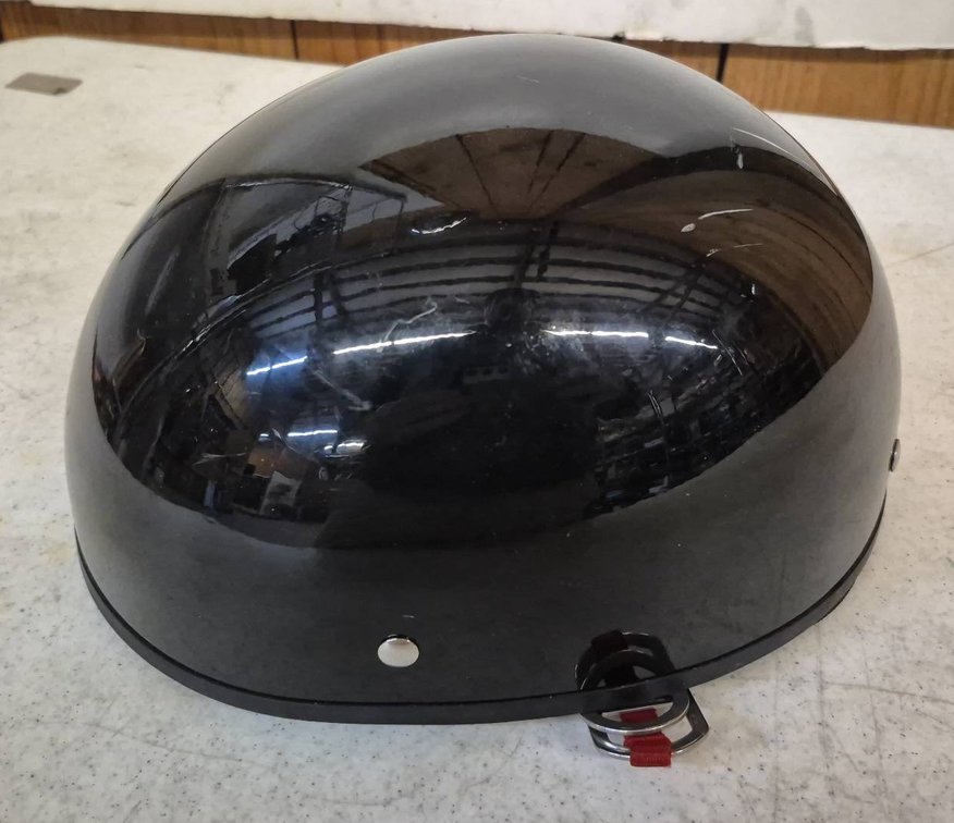 Black DOT Motorcycle Helmet Size Small