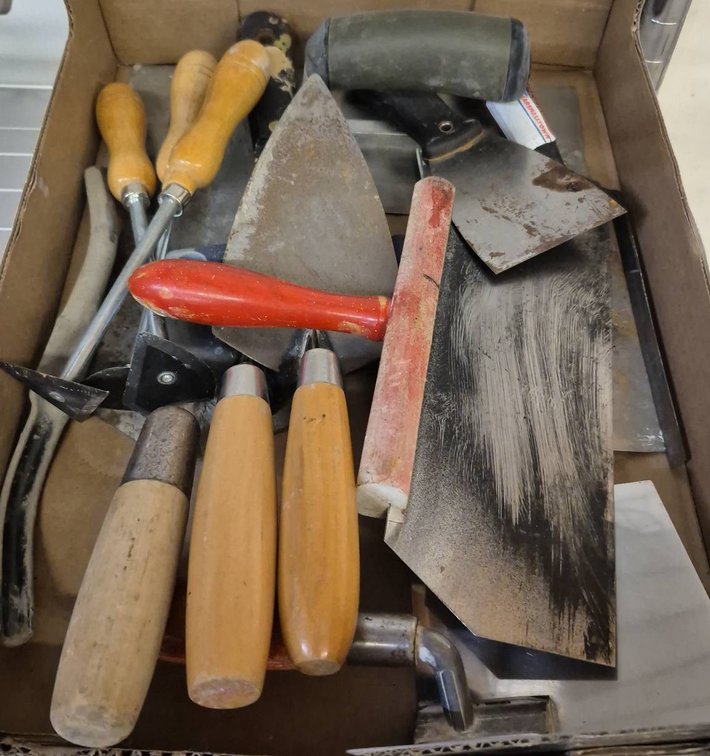 Masonry and Putty Knives, Scrapers Lot