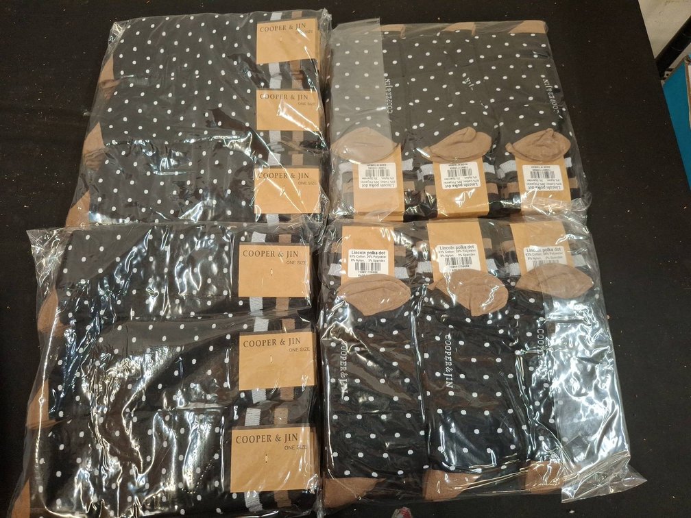 Cooper & Jin Lincoln Polka Dot Socks Pairs