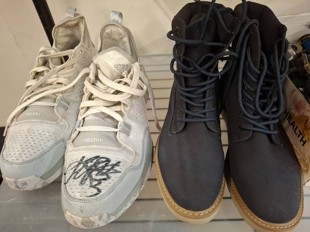 Adidas Techfit Sneakers & Marissa Boots, 2 Pairs