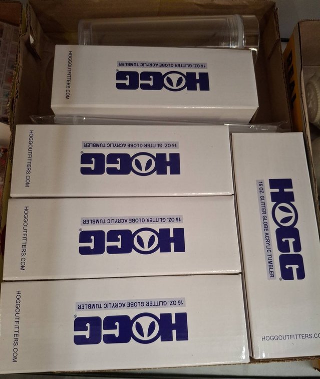 5 HOGG 16 oz Acrylic Tumblers