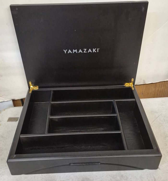 Yamazaki Wooden Divided Jewelry or Accessory Box