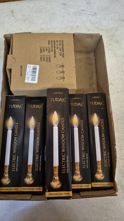 5 Tudak Electric Window Candles