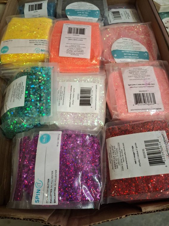 Spin It Polyester Glitter Packs