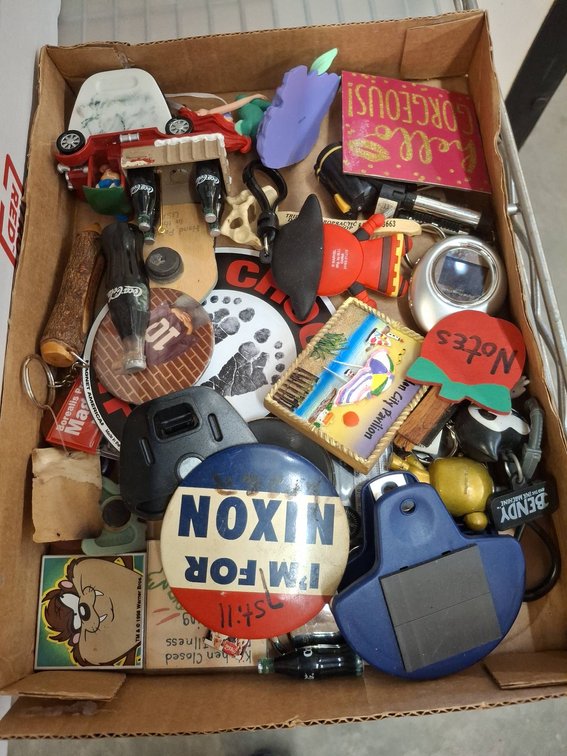 Box Lot Assorted Collectibles & Novelties