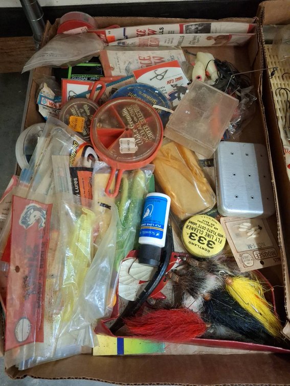 Large Mixed Lot of Fishing Tackle and Accessories