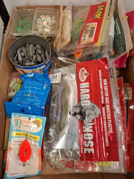 Fishing Tackle Baits Weights Spinners