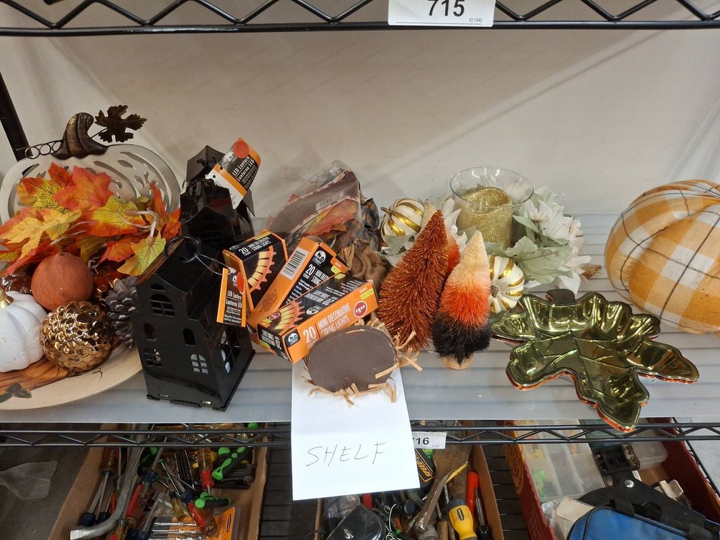 Fall Home Decor Lot w/ Pumpkins & Accessories
