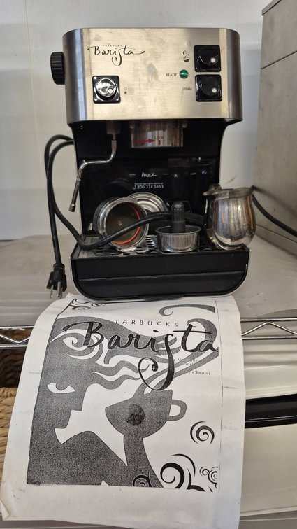 Starbucks Barista Espresso Machine Set