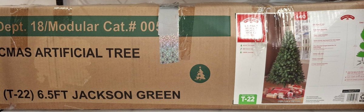Holiday Time 6.5ft Jackson Spruce Tree