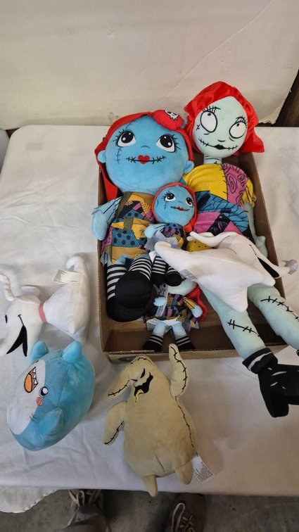 Nightmare Before Christmas Plush Lot