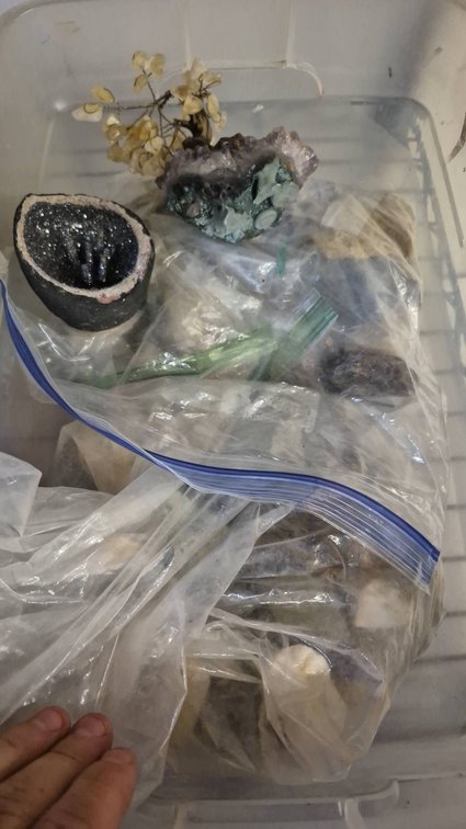 Rocks, Geode, Mineral Tree Decor Lot
