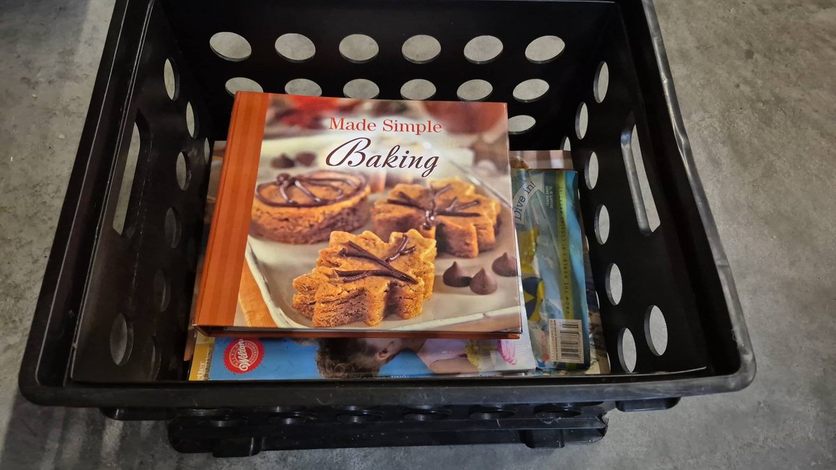 Baking and Party Recipe Books Lot