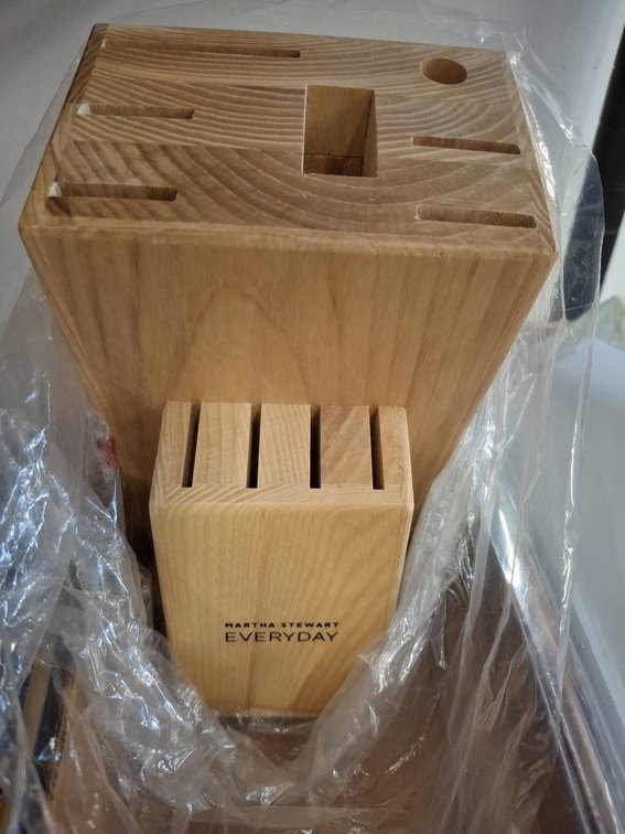 Martha Stewart Everyday Knife Set w/ Block