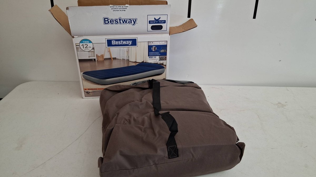 Bestway Twin Air Mattress with Built-In Pump