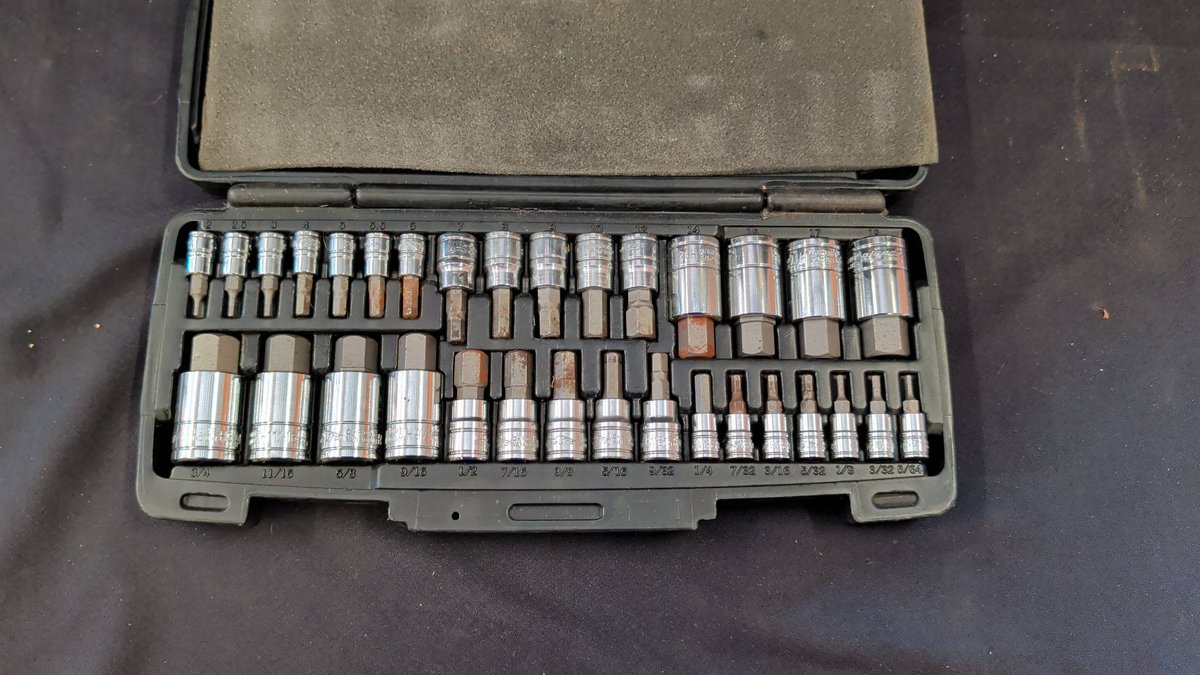 Oneda Socket Bit Set in Hard Case
