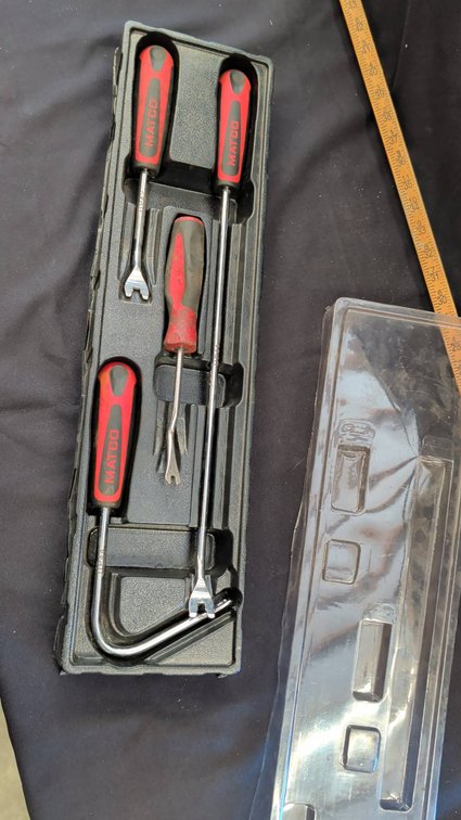 Matco Trim Tool Set with Mixed Brands