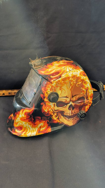 TRQWH Auto-Darkening Welding Helmet Skull