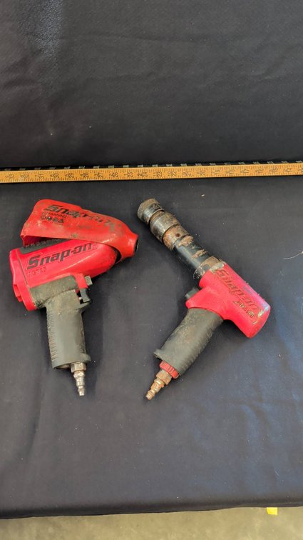 Snap-on MG725 Impact Wrench & PH3050B Air Hammer