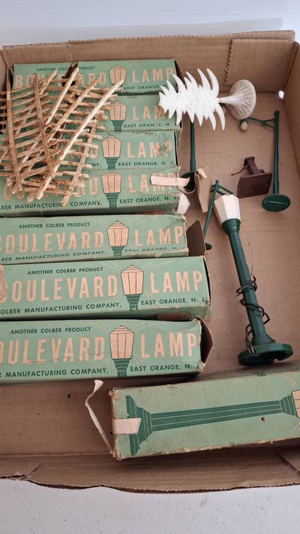 Boulevard Lamp Model Accessories Lot