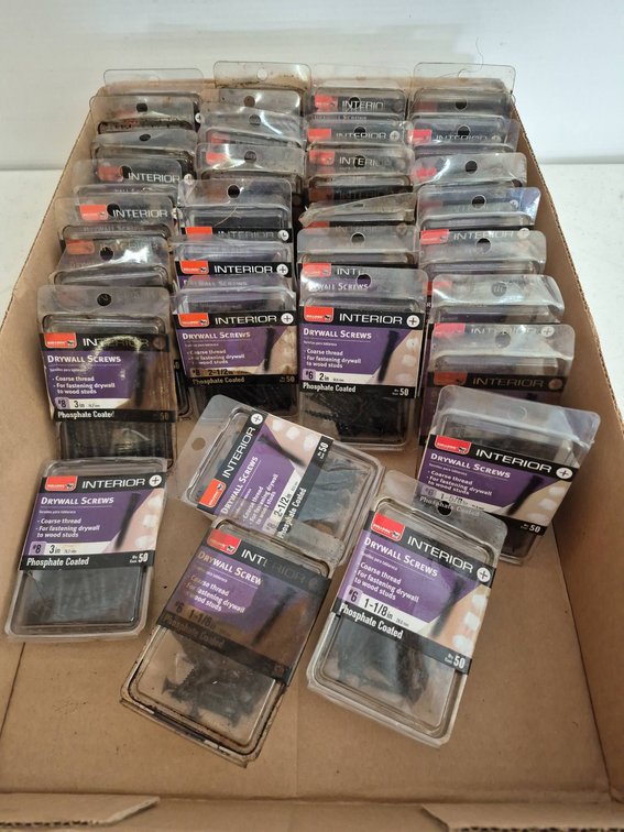 Bulk Bulldog Drywall Screws Assorted Sizes