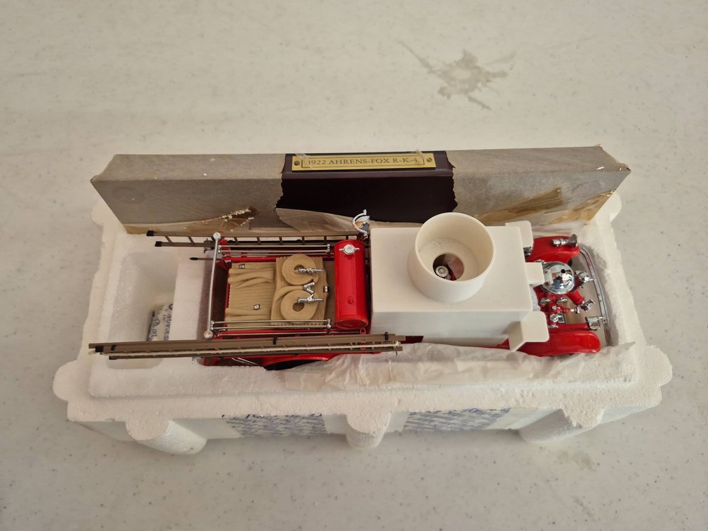 1922 Ahrens-Fox R-K-4 Fire Engine Model