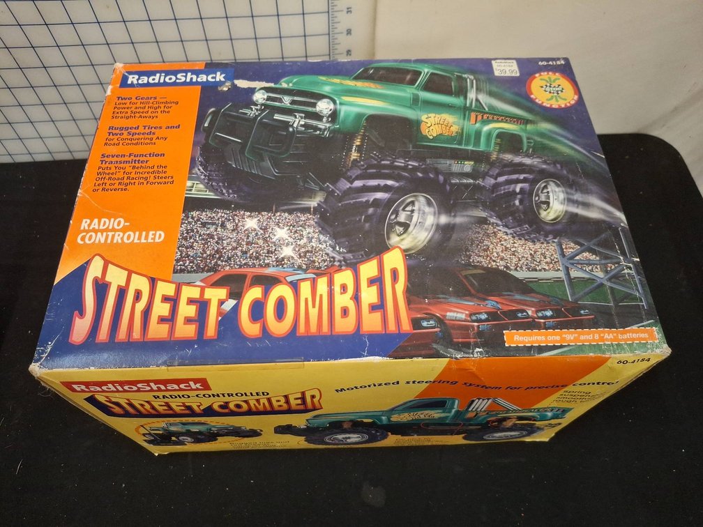RadioShack Street Comber RC Monster Truck Boxed